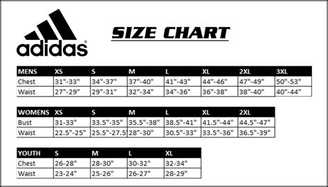 adidas unisex size chart|adidas adult size chart.